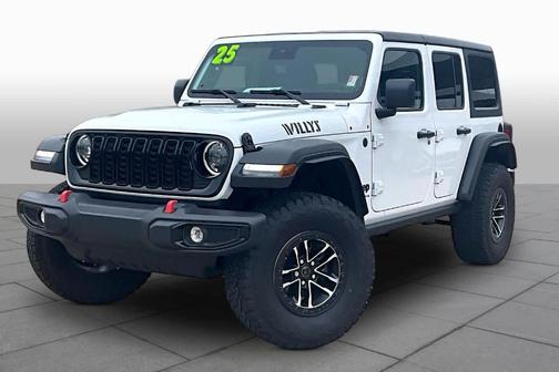 Bright White Clearcoat 2025 Jeep Wrangler Sport