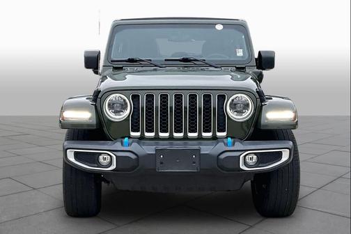 Sarge Green Clearcoat 2023 Jeep Wrangler 4xe Sahara