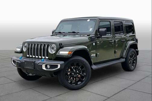 Sarge Green Clearcoat 2023 Jeep Wrangler 4xe Sahara
