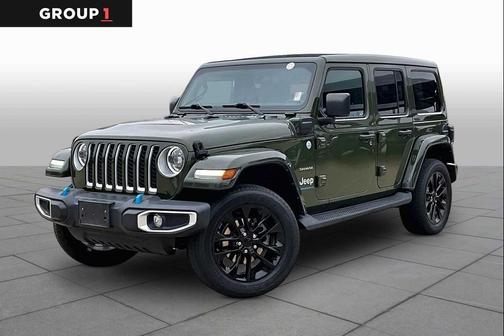 Sarge Green Clearcoat 2023 Jeep Wrangler 4xe Sahara
