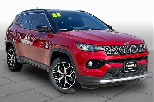 Red Hot Pearlcoat 2025 Jeep Compass Limited