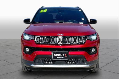 Red Hot Pearlcoat 2025 Jeep Compass Limited