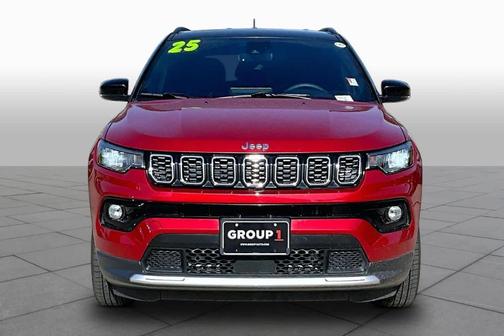Red 2025 Jeep Compass Limited