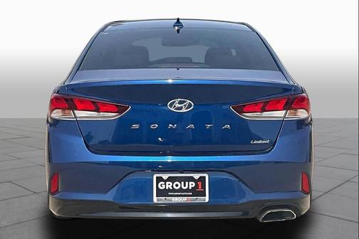 Lakeside Blue 2018 Hyundai SONATA Limited