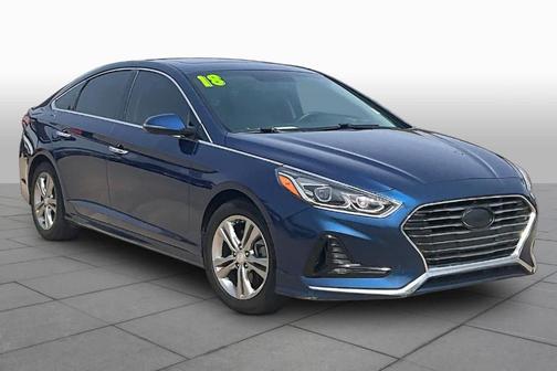 Lakeside Blue 2018 Hyundai SONATA Limited