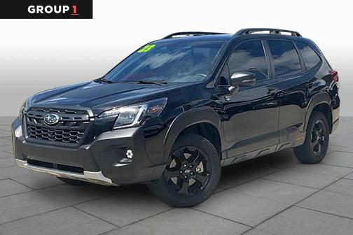 Crystal Black Silica 2023 Subaru Forester Wilderness