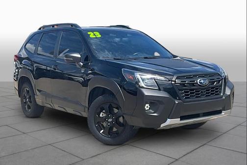 Crystal Black Silica 2023 Subaru Forester Wilderness
