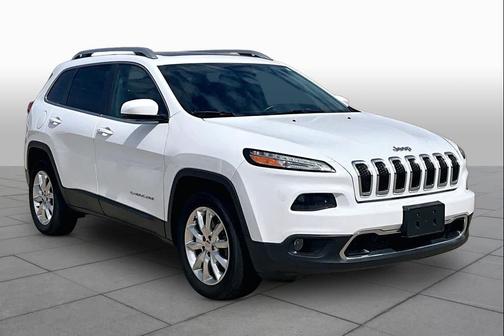 Bright White Clearcoat 2017 Jeep Cherokee Limited