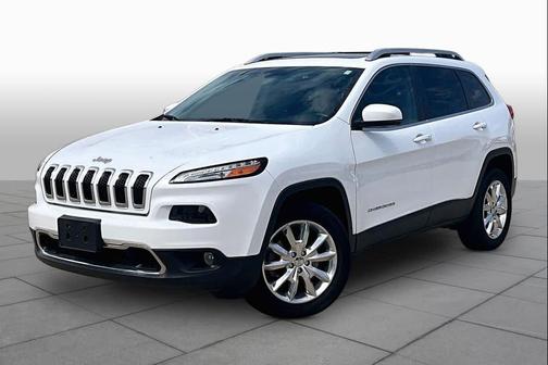 Bright White Clearcoat 2017 Jeep Cherokee Limited