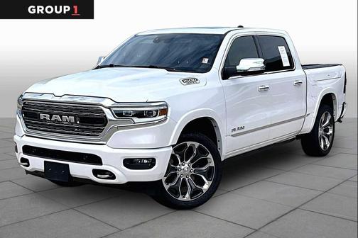 Ivory White Tri-Coat Pearlcoat 2020 RAM 1500 Limited