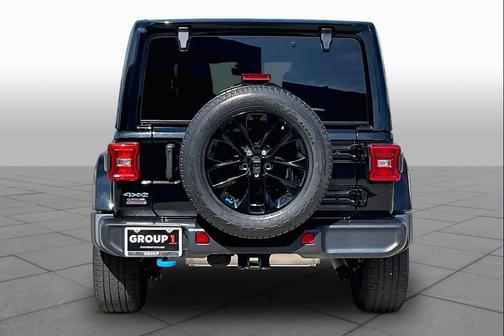 Black Clearcoat 2023 Jeep Wrangler 4xe Sahara