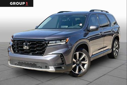 Modern Steel Metallic 2024 Honda Pilot Elite
