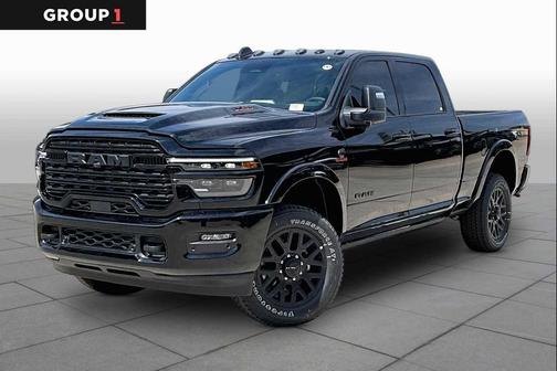 Diamond Black Crystal Pearlcoat 2026 RAM 2500 Limited Crew Cab 4x4 6'4' Box