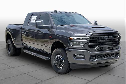 Granite Crystal Metallic Clearcoat 2026 RAM 3500 Laramie Mega Cab 4x4 6'4' Box
