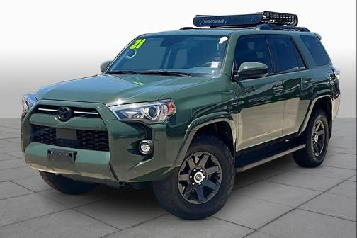 Army Green 2021 Toyota 4Runner Trail Special Edition