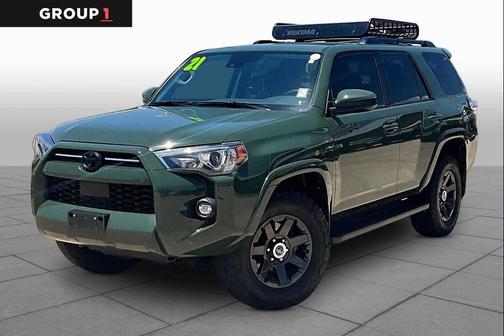 Army Green 2021 Toyota 4Runner Trail Special Edition