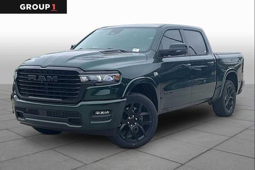Serrano Green Metallic 2026 RAM 1500 Laramie