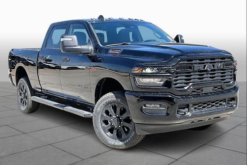 Diamond Black Crystal Pearlcoat 2026 RAM 2500 Big Horn Crew Cab 4x4 6'4' Box