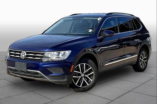 Atlantic Blue Metallic 2021 Volkswagen Tiguan 2.0T SE 4MOTION