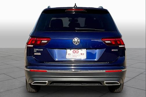 Atlantic Blue Metallic 2021 Volkswagen Tiguan 2.0T SE 4MOTION