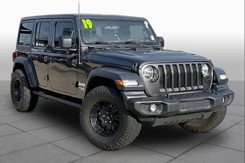 Granite Crystal Metallic Clearcoat 2019 Jeep Wrangler Unlimited Sport
