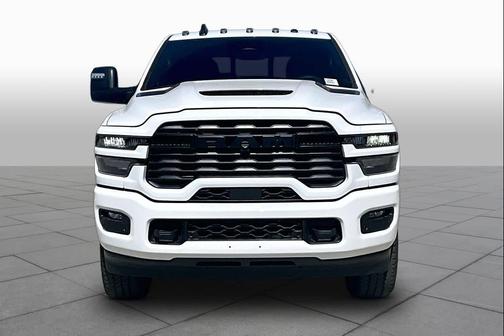 Bright White Clearcoat 2026 RAM 2500 Black Express Crew Cab 4x4 6'4' Box