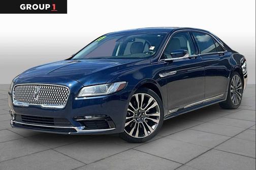 MIDNIGHT SAPPHIRE BLUE MET 2017 Lincoln Continental Select