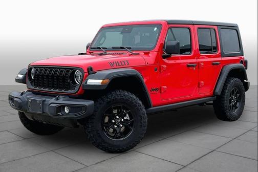 Firecracker Red Clearcoat 2025 Jeep Wrangler Willys