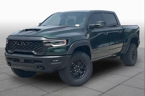 Serrano Green Metallic 2026 RAM 1500 RHO Crew Cab 4x4 5'7' Box