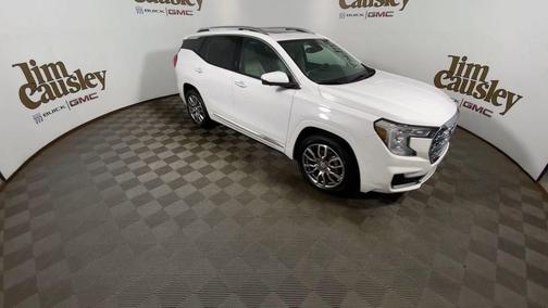 Summit White 2023 GMC Terrain Denali