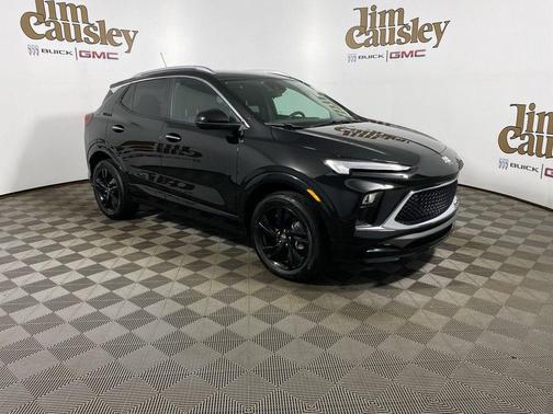 Ebony Twilight Metallic 2024 Buick Encore GX Sport Touring