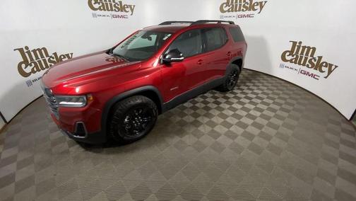 Volcanic Red Tintcoat 2023 GMC Acadia AWD AT4