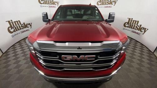 Volcanic Red Tintcoat 2025 GMC Sierra 1500 SLT