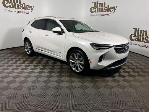 White Frost Tricoat 2023 Buick Envision Avenir AWD