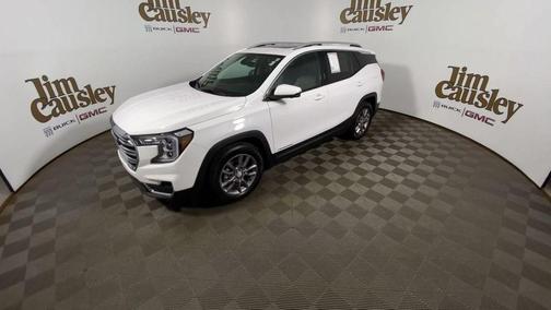 Summit White 2023 GMC Terrain SLT