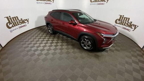 Crimson Metallic 2025 Chevrolet Trax LT