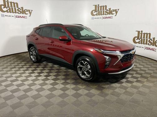 Crimson Metallic 2025 Chevrolet Trax LT