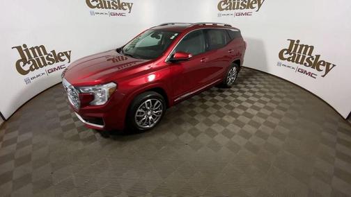 Volcanic Red Tintcoat 2024 GMC Terrain Denali