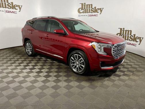 Volcanic Red Tintcoat 2024 GMC Terrain Denali