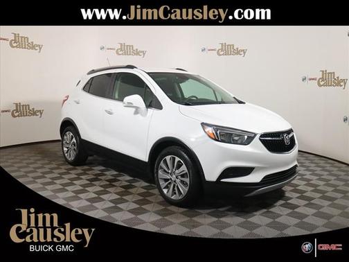 Summit White 2018 Buick Encore Preferred