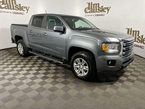 Satin Steel Metallic 2020 GMC Canyon SLE