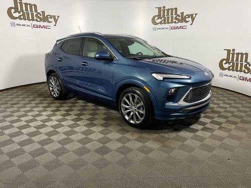Ocean Blue Metallic 2024 Buick Encore GX Avenir