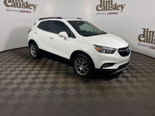 Summit White 2017 Buick Encore Sport Touring