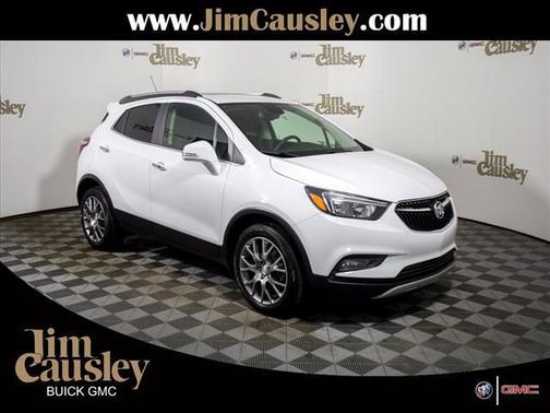 Summit White 2017 Buick Encore Sport Touring