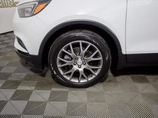 Summit White 2017 Buick Encore Sport Touring