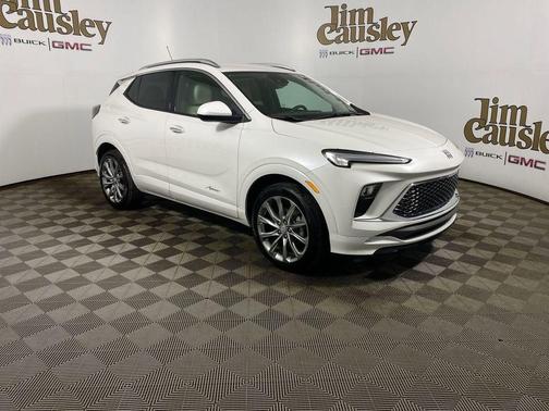 White Frost Tricoat 2024 Buick Encore GX Avenir