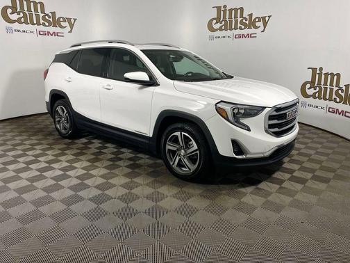 Summit White 2020 GMC Terrain SLT
