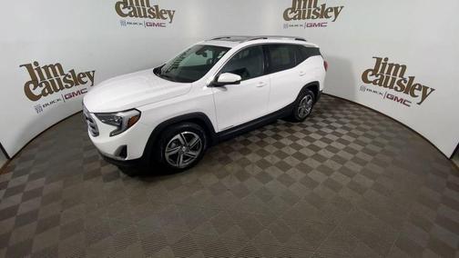Summit White 2020 GMC Terrain SLT