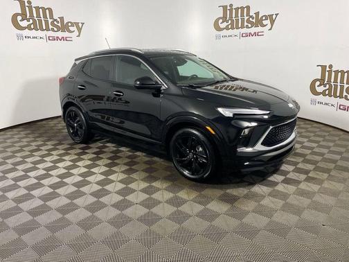Ebony Twilight Metallic 2024 Buick Encore GX Sport Touring