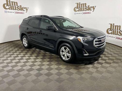 Ebony Twilight Metallic 2020 GMC Terrain SLE